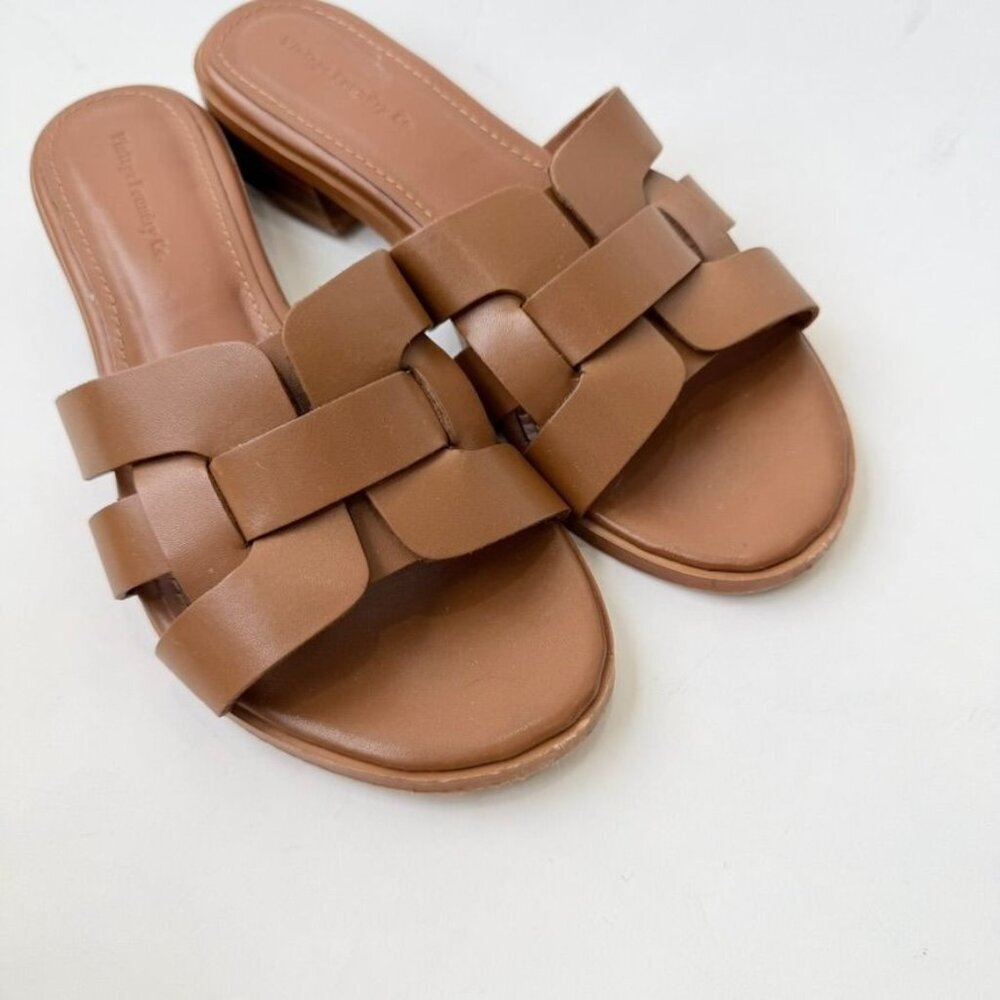 Vintage Foundry Co. Lacy Flat Sandal – Brown Size 7 - Picture 2 of 5